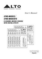 Alto Lynx-Mix82-Users-Manual